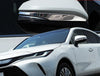 Toyota Harrier Venza Rearview Side Steel Cover Trim Silver Style (2020-2024)
