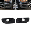 Dodge Ram (2019-2024) - Black () Fog Light Bezel Covers
