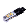 Car 3157 LED DRL Switchback Turn Signal Parking Light Bulbs