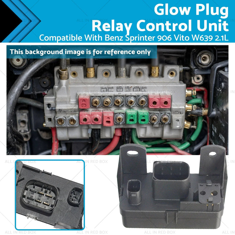 Mercedes Sprinter 906, Vito W639 2.1L Diesel Glow Plug Relay Unit