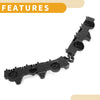 Nissan Altima (2019-2020) 1 Pc Black ABS RH Rear Bumper Support Bracket