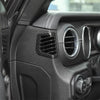 Jeep Wrangler JL JT Dashboard Side AC Air Vent Cover Trim (2018-2022)