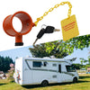 Trailers Alloy Wheel King Pin Lock / 2 x Keys