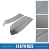 Toyota Prius (2004-2009) Gray 1 Pair Front Door Panel Armrest Covers