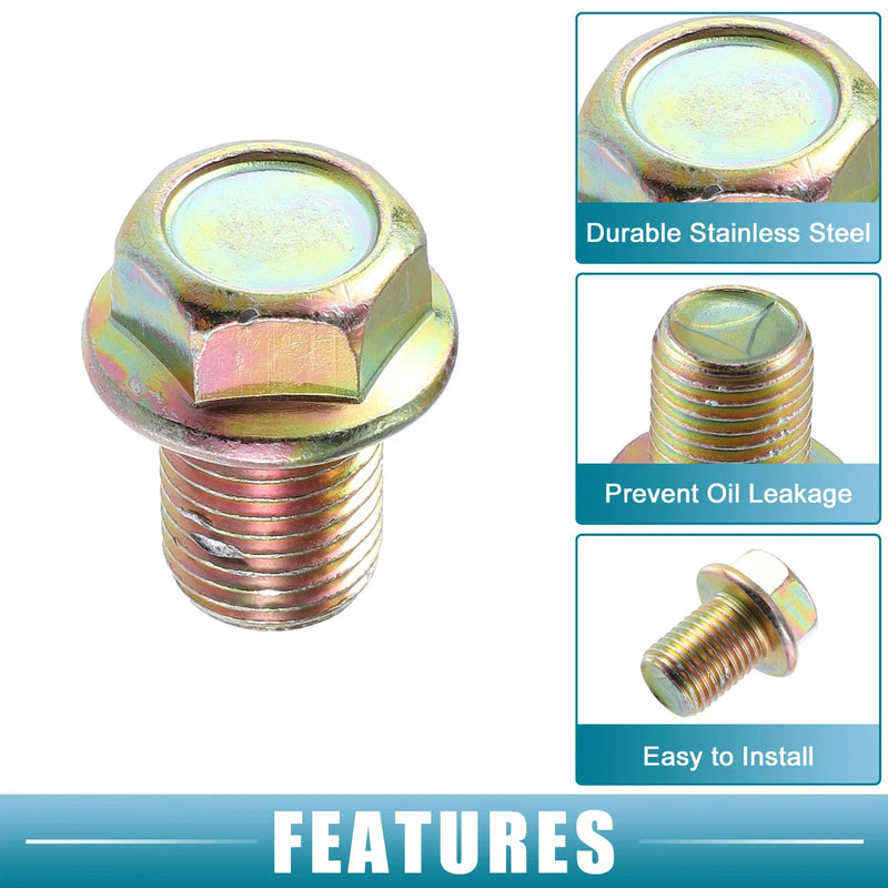 Suzuki SJ410 4 x Engine Oil Drain Plug Bolt (1981-1984)