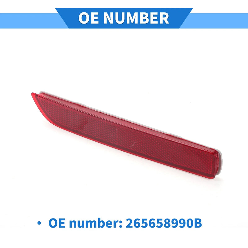 Nissan Murano (2016-2023) Red Rear Left Bumper Reflector