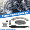 Chevy Metal Plastic Silver Tone Black 1x Timing Chain Kit