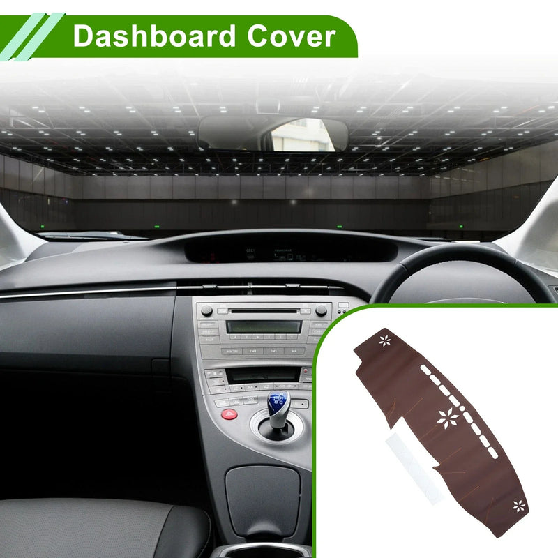 Toyota Prius C (2012-2019) Brown Dashboard Cover Mat
