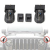 Jeep Wrangler JL Anti-Theft Hood Latches Lock Set w/Key (2018-2020)