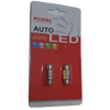 Car 2pc LED Festoon License Light 12V 0.5W CANBUS 14000K (2000–2024)