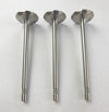 SEAT IBIZA SKODA FABIA VW POLO FOX 3 x INLET VALVES (2002–2002)