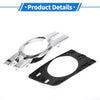 Mercedes-Benz (2006-2012) Silver Tone, Black Right Fog Light Grill