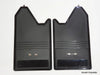 Universal Car Truck - Black Plastic Amber Reflector Mud Flaps Splash Guards