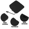 Nissan Versa Sedan (2015-2019) Matte Black Bumper Tow Hook Cover Cap