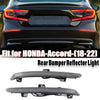 Accord Rear Bumper Reflector Dynamic Red LED Sequential Light (2018-2022)