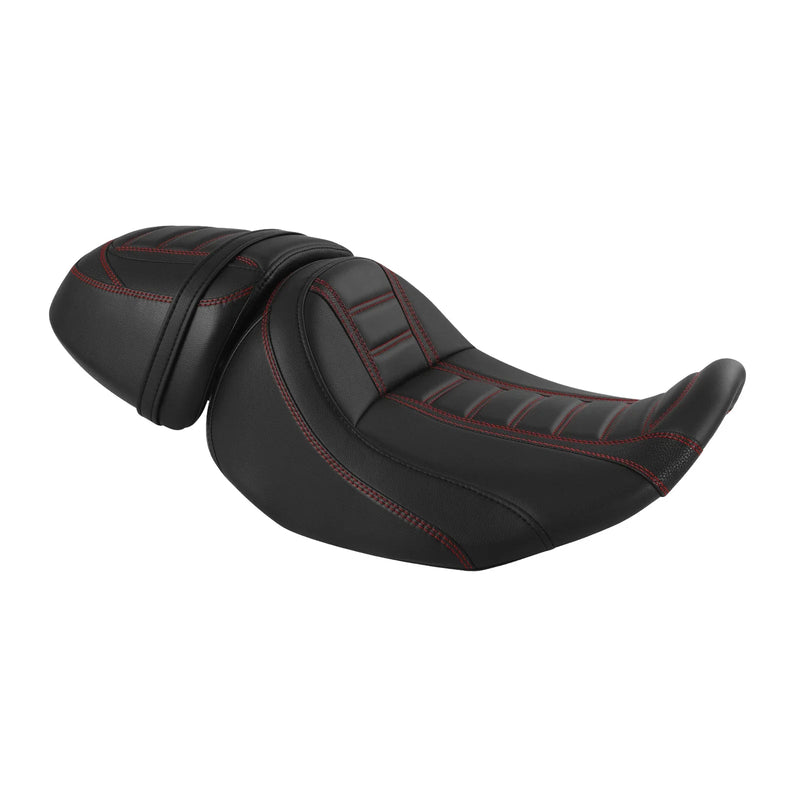 Harley Street Glide FLHXSE 2x Seats Black Red Driver/Passenger (2023-2025)
