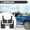 Dodge Ram 1 Set Mud Flaps Splash Guards with Screw Black (2009 - 2018)