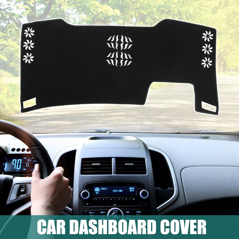 Toyota Alphard Black Dashboard Cover Protector (2023)