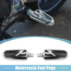 Aolly Motorcycle 1 Pair 10mm Aluminum Rearsets Footrest Footpeg