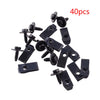 Ford Truck 40Pcs M6 Hex 10mm Car Body Bolts U Nut Clips
