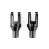 Harley Davidson Softail 2 x Black White Front Floorboards Foot Pegs (2018-2025)