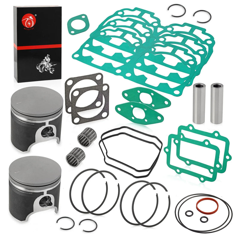 Ski-Doo GTX Pistons 82mm STD DUAL Ring Bearing Gasket (2005–2007)