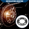 Dirt Bike 420 Pitch 35 Tooth 76mm Motorcycle Chain Sprocket Rear