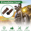 Motorcycle 7/8" 22mm Hand Grips Cover TPU Brown