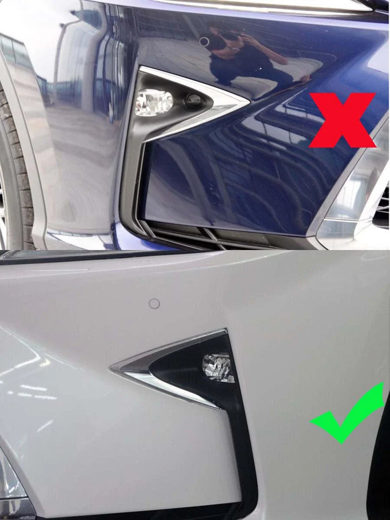 Lexus RX350 RX450h Chrome Front Fog Light Cover Trim (2016-2019)