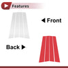 Honda City (2003-2008) Silver Tone 4 Pcs Car Door Pillar Window Trim