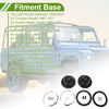 Classic Mini 7" Headlight Buckets with Fixings