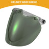 Motorcycle Helmet Visor Black Brown 1pc Universal Helmet Wind Shield