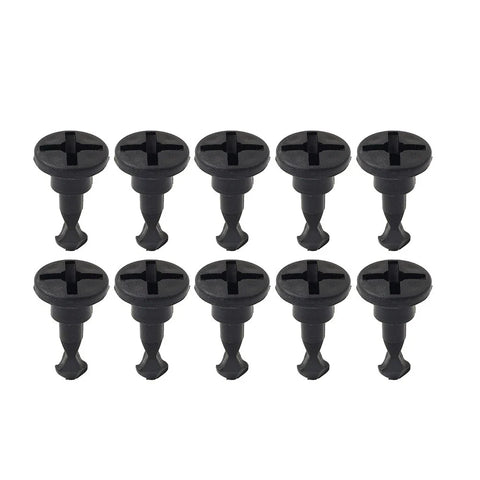 Audi Volkswagen 1.8L 10 x Engine Cover Trim Bolt Clips (2000-2005)