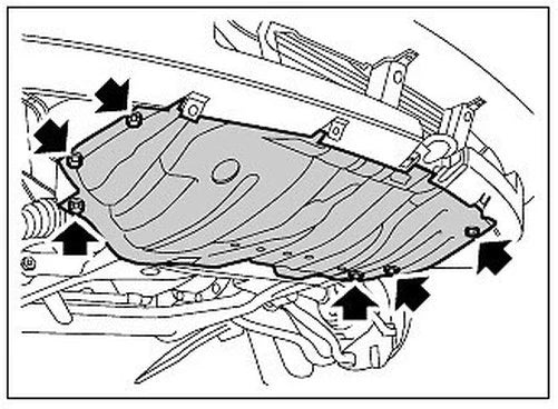 Range Rover L322 26x Sous Plateau Vitesse Inox Boulons Clips (2002–2012)