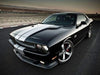 Dodge Challenger 2009-2020 Carbon Fiber Black Rear Mirror Cover