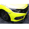 For Civic X 2017-2019 Car Smoke Black TPU Headlight Sticker Protect Film