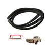 Rear Windshield Rubber Seal Weatherstrip Trim Fits Datsun 720 Ute Truck 1980-86
