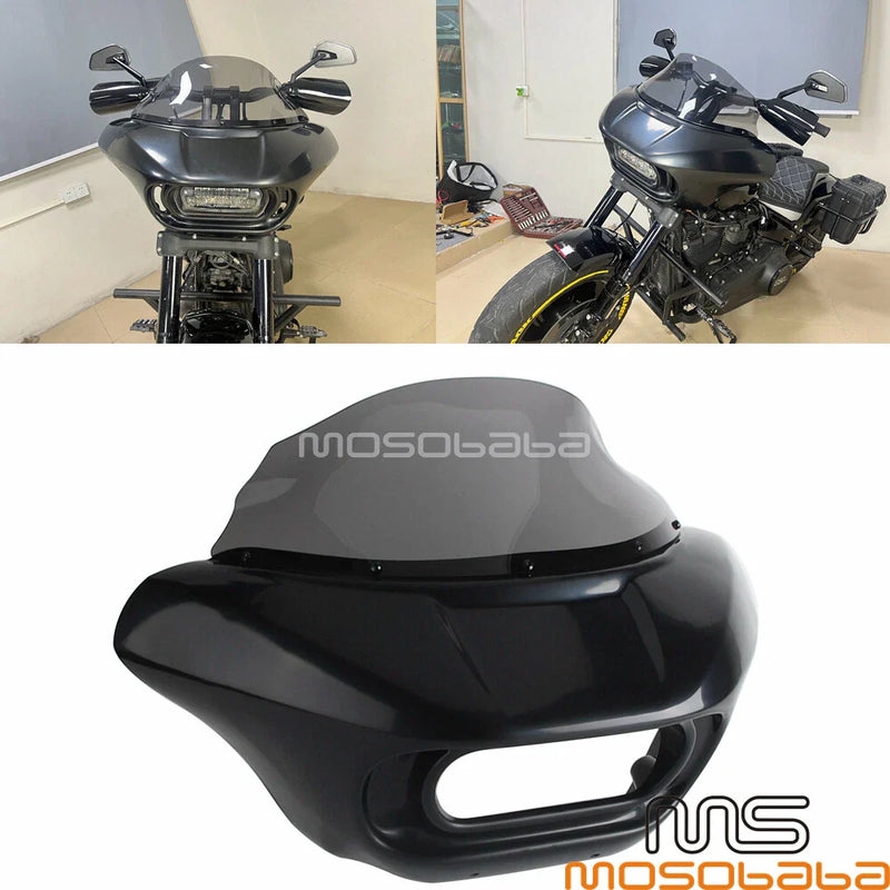 Harley Softail Fat Bob 114 FXFBS FXFB 9" Windshield (2018-2024)