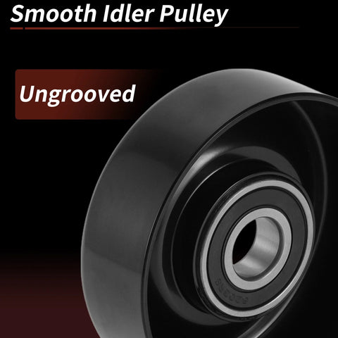 Chevrolet, Ford, GMC Accessory Drive Belt Idler Pulley (No. 88909582)