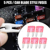 Car 5 x Mini 4AMP APM/ATM Blade Fuses Short Circuit Protection