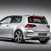 VW Golf 7 GTI 2 x Gloss Rear Bumper Spoiler Fog Light Covers (2013-2016)