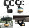 Cell Phone GPS Universal Auto Rear-view Mirror Mount Holder