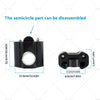 22MM-28MM Dirt Bike Motorcycle Handlebar Fat Bar Risers Mount Clamp Adaptor