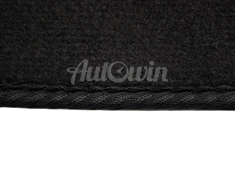 Toyota RAV4 1994-2000 Black Tailored Carpets with Sport Emblem Floor Mats