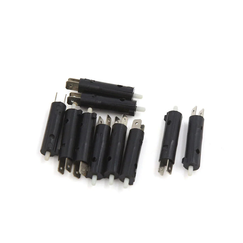 ATV Motorcycle Scooter Brake Light Control Switch 10 x 2-Pin 40x8mm Black