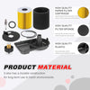 Yamaha G2 G8 G9 G11 Golf Cart Air Box Cover & Air Fuel Filter (1985–1995)