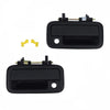 PAIR OUTER DOOR HANDLE BLACK FITS ISUZU TF TFR HOLDEN RODEO VAUXHALL BRAVA D05