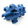 Motorcycle Dirt Bike Blue CNC M8 Clutch Brake Cable Adjuster Screw