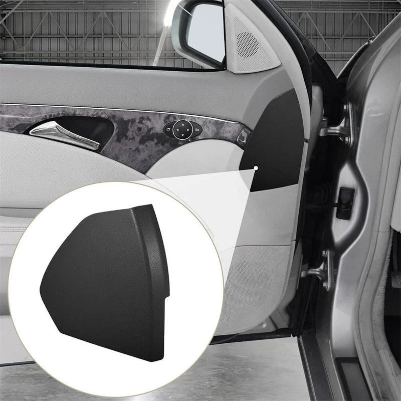 Benz E-Class W211 Black ABS Front Left Door Cover Trim Panel (2003-2009)