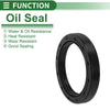 Make Model Oil Seal Rotary Shaft Seal NBR Rubber 52x70x10mm